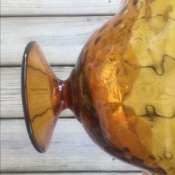 Viking glass Georgian capote bowl - Picture 7 of 8
